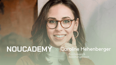 NOUCADEMY #2: Caroline Hehenberger über Männlichkeit & Rollenbilder